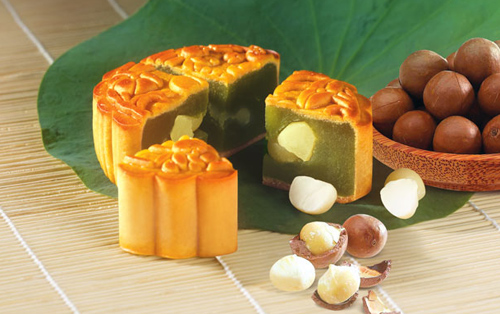 Bánh trung thu nhân trà xanh