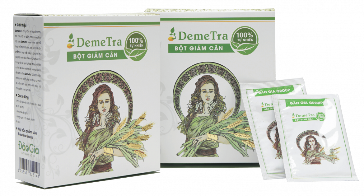 trà giảm cân demetra
